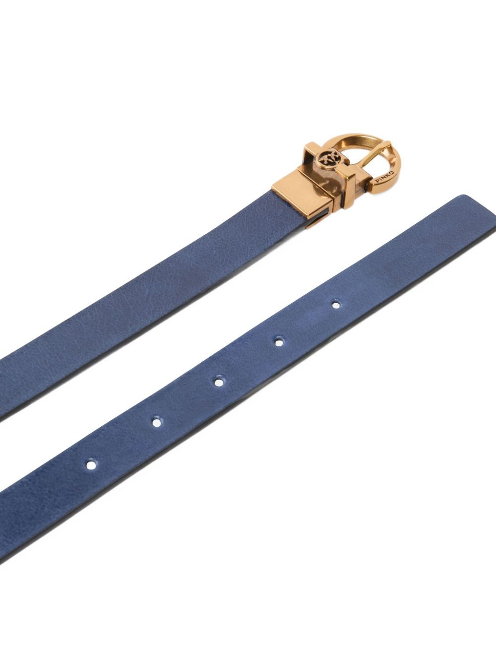 leather buckle belt - 3