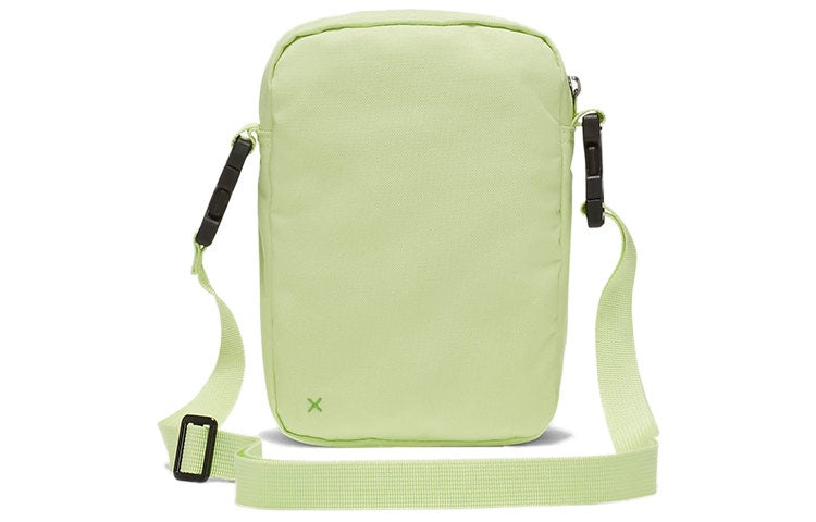 Nike Heritage Embroidered "Triple Logo" Sling Bag 'Light Lime Green' DH3080-383 - 3