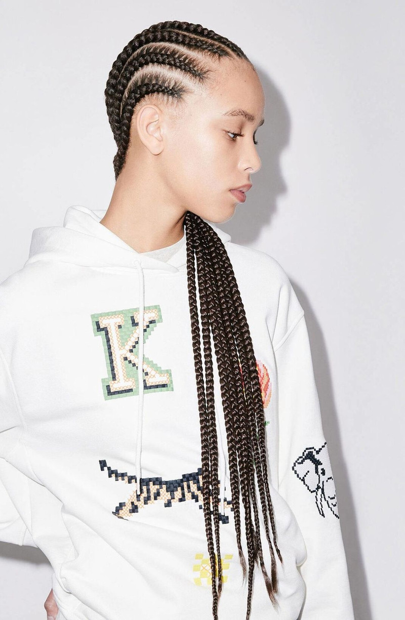 KENZO Pixels' hoodie sweatshirt 6