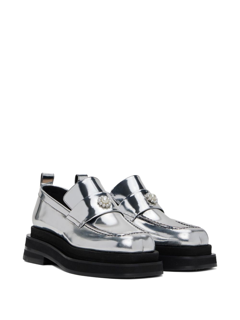 heart-toe platform loafers - 2