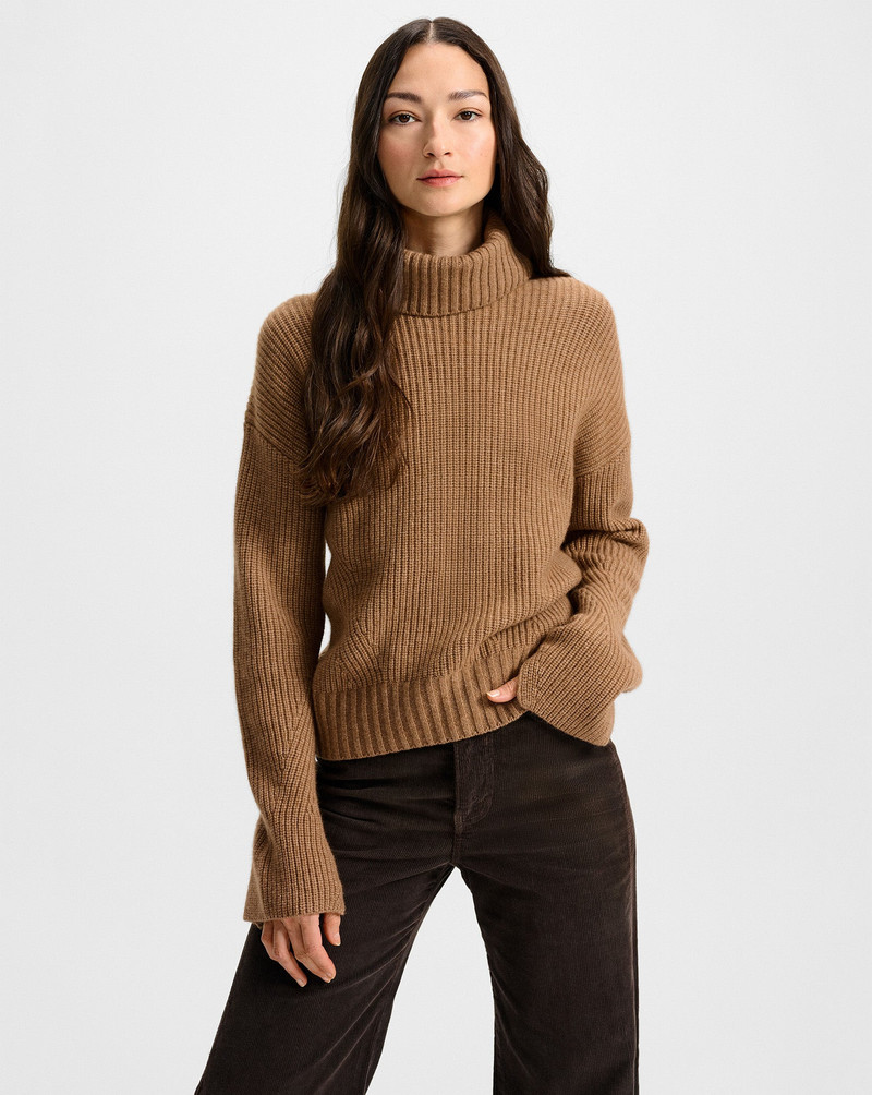 VERONICA BEARD MATILDA CASHMERE TURTLENECK SWEATER outlook