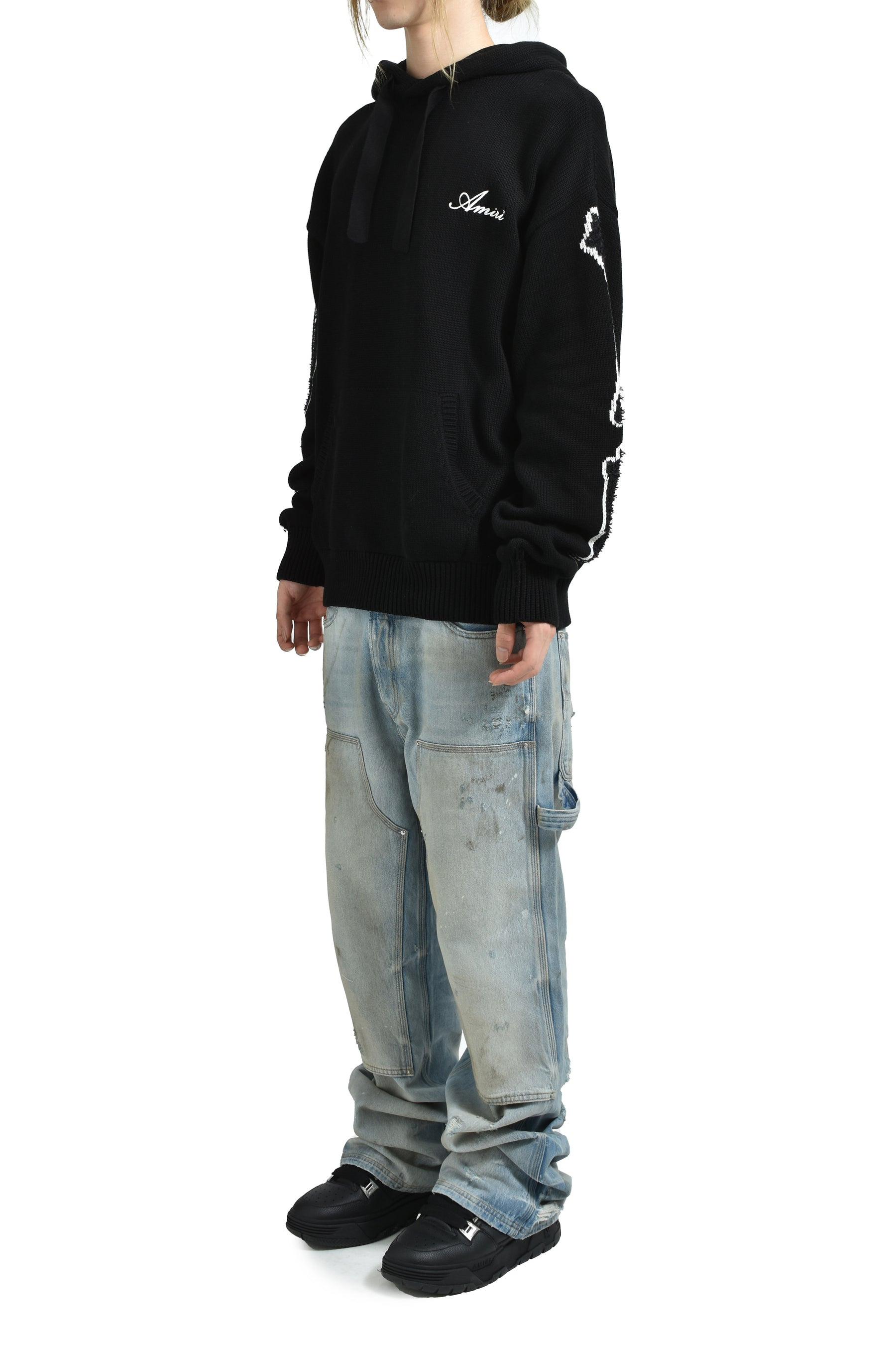 BONES HOODIE / BLK - 5