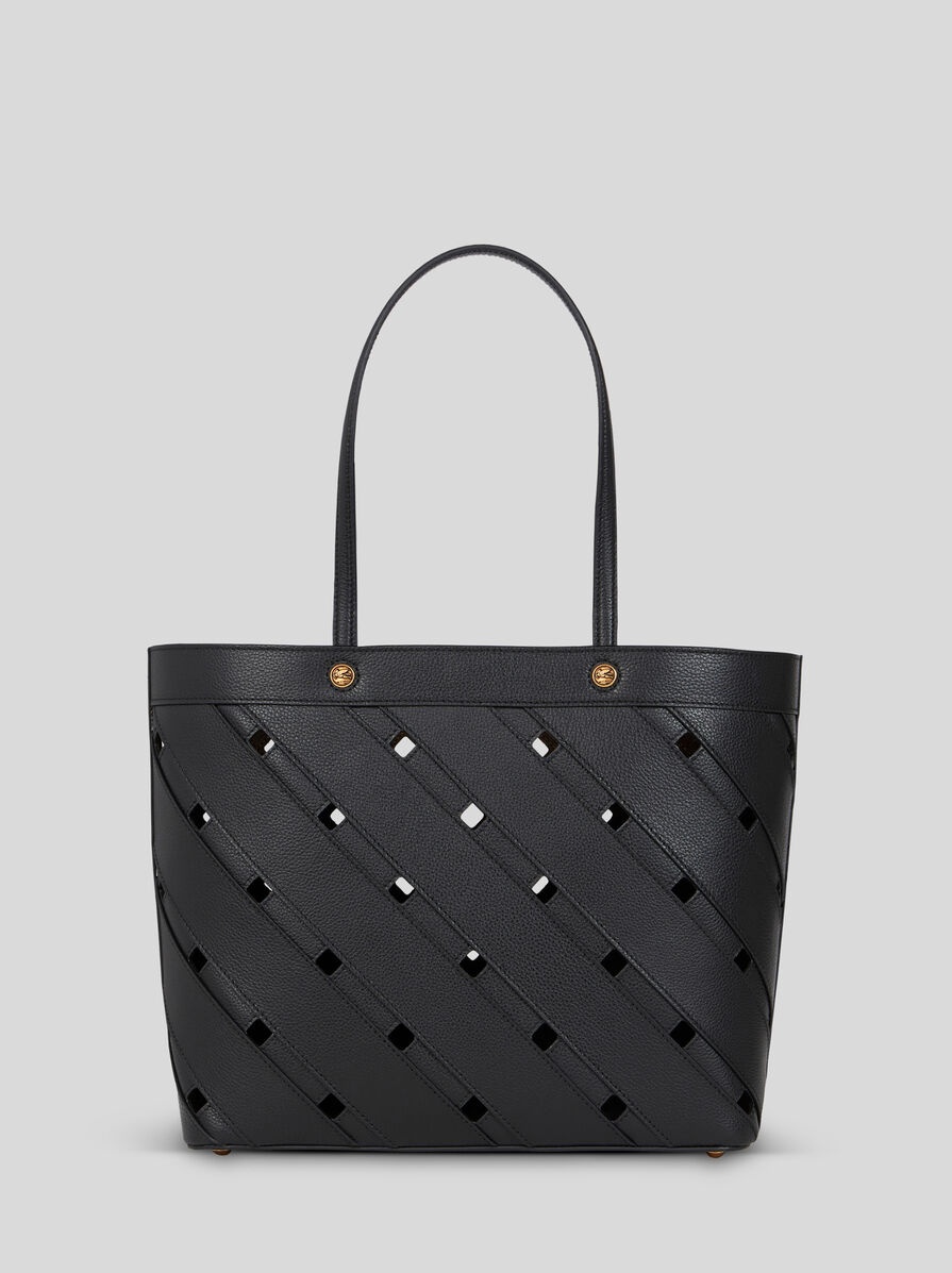 MEDIUM TOTE BAG WITH CUT-OUTS - 1