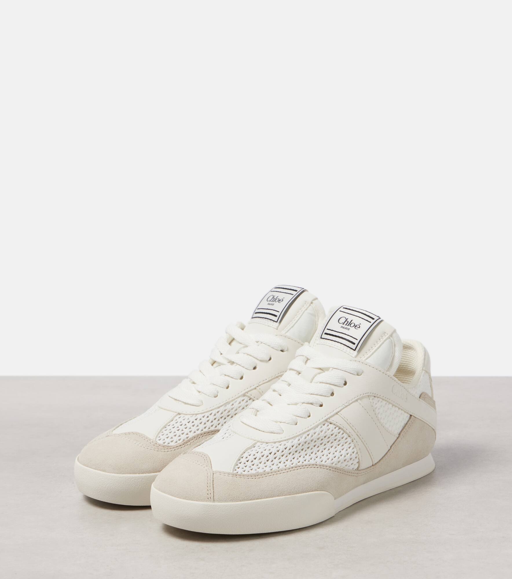 Chloé Kick leather low-top sneakers - 4