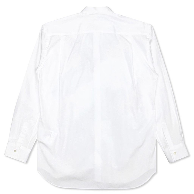 Comme des Garçons SHIRT COMME DES GARCONS SHIRT MENS WOVEN - WHITE/DARK GREY outlook