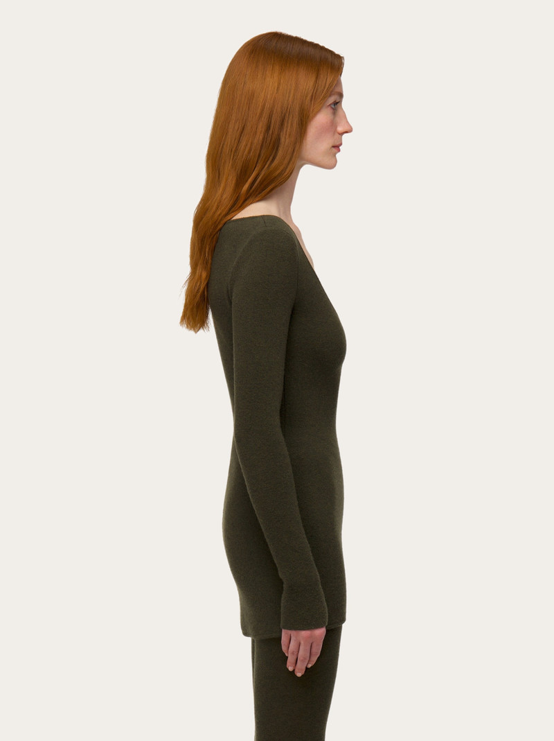 Knitted mini dress 3