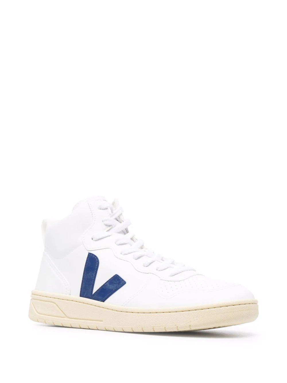 logo-patch lace-up sneakers - 2