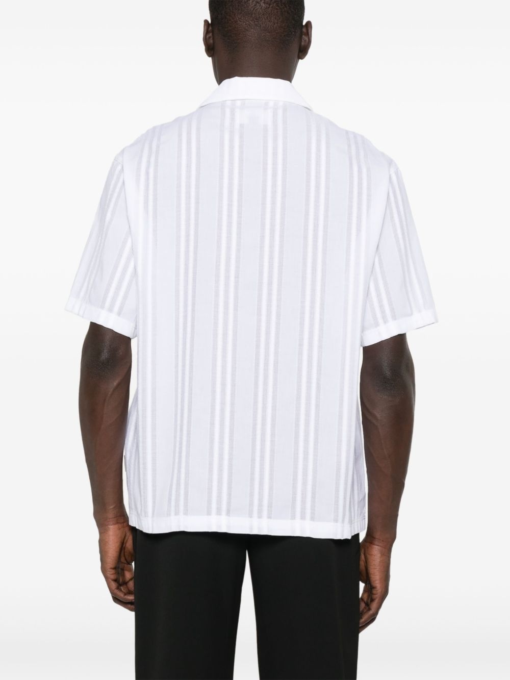 embroidered bowling shirt - 4