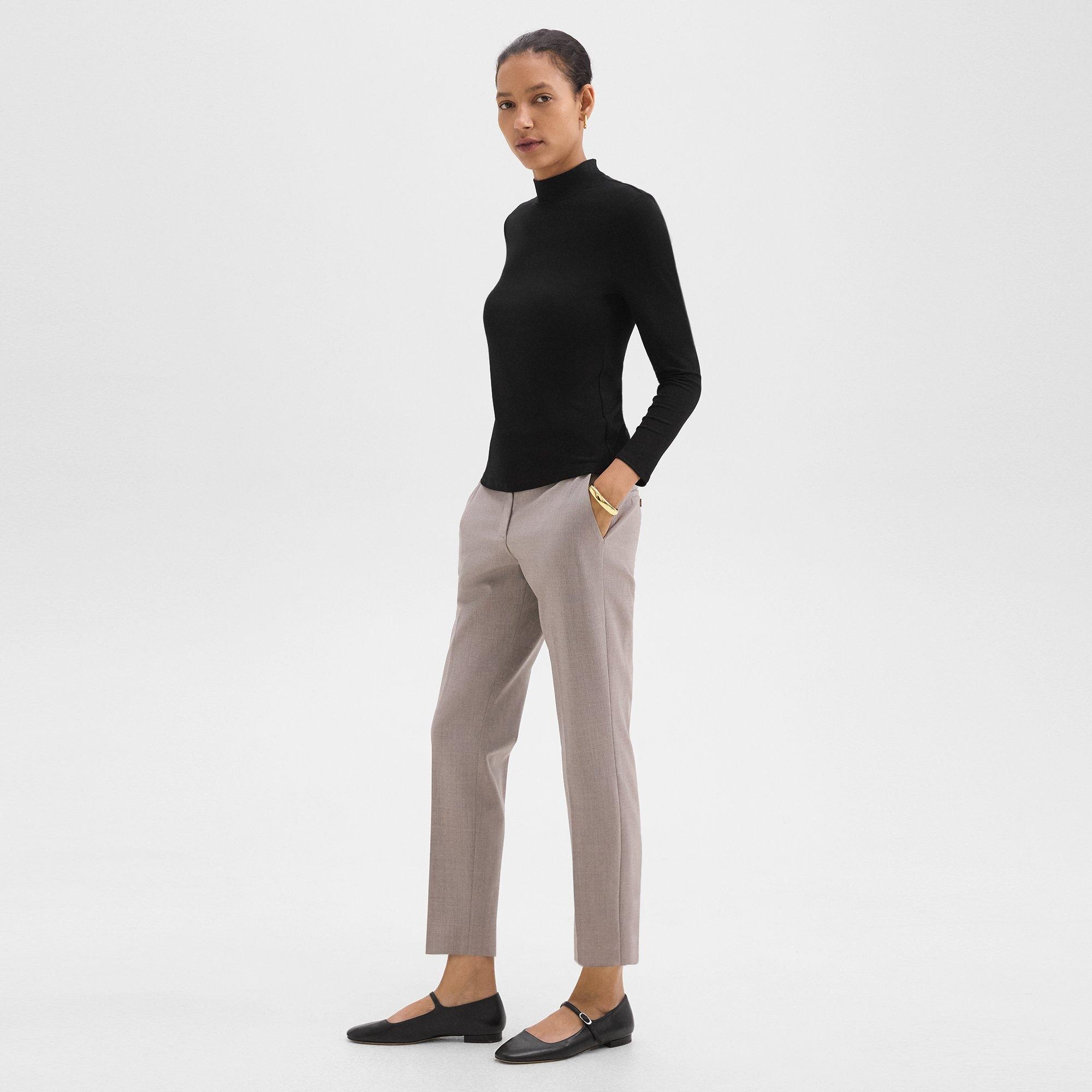 Mary Jane Ballerina Flat in Leather - 2