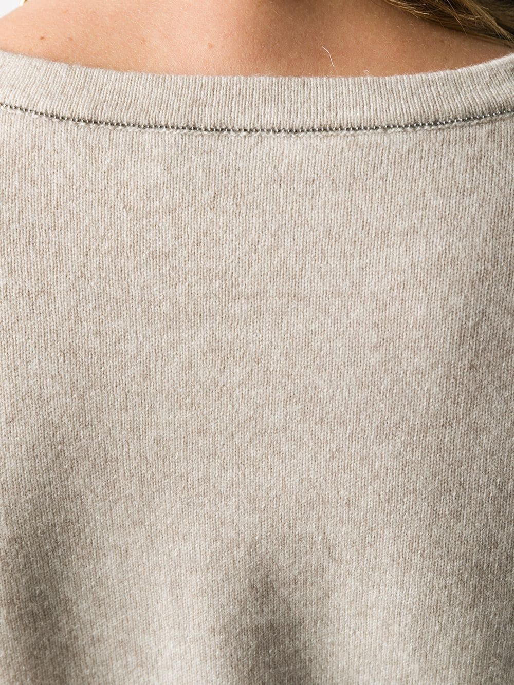 cashmere loose jumper - 5