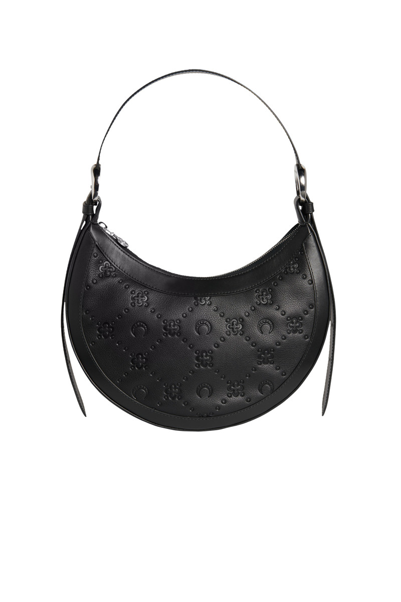 Moonogram Embossed Vegetable Tanned Leather Eclips Bag - 1