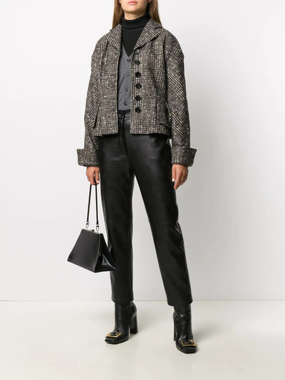 Dolce & Gabbana fitted check jacket outlook