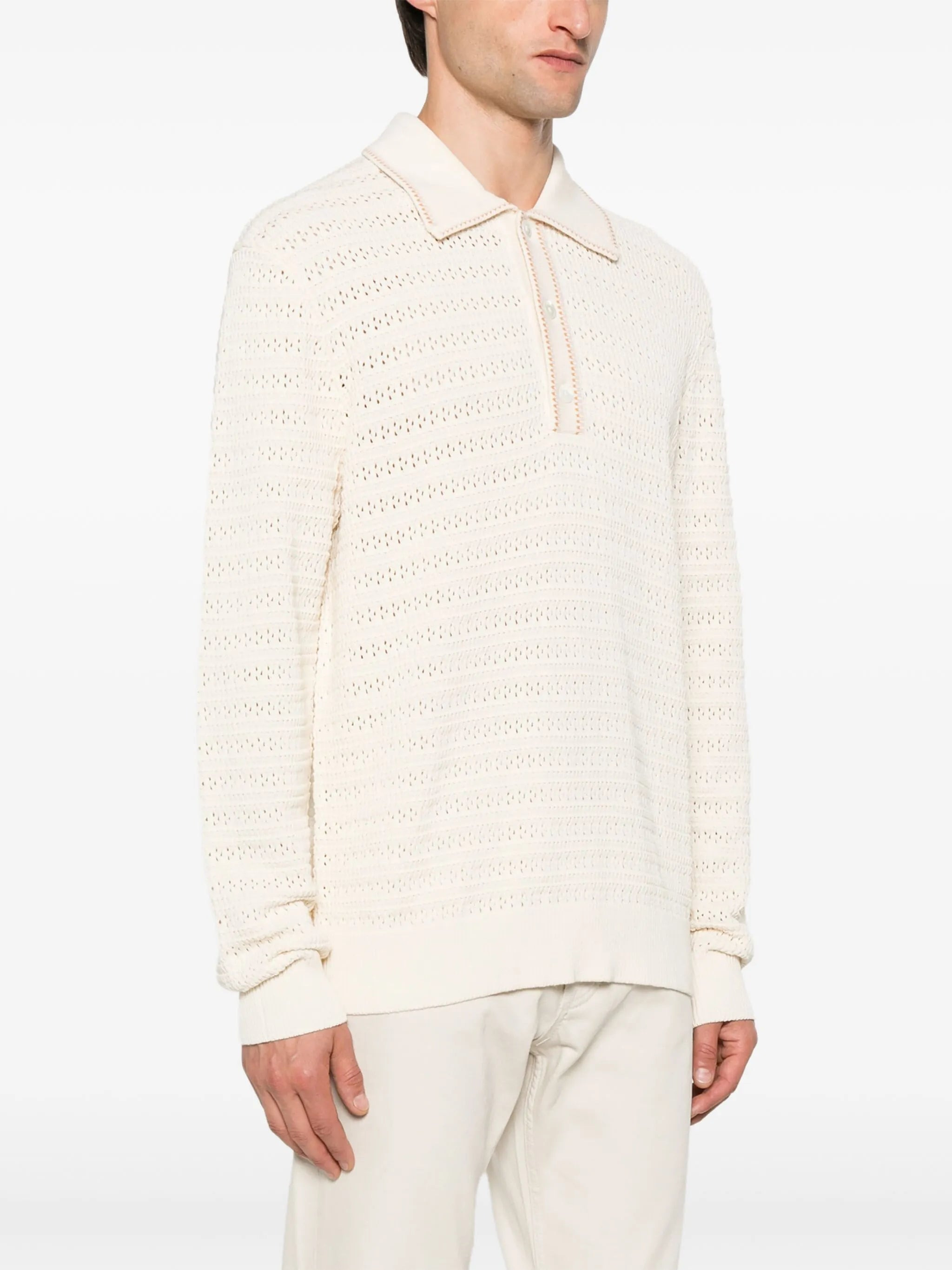 Josh long sleeve polo shirt - 3