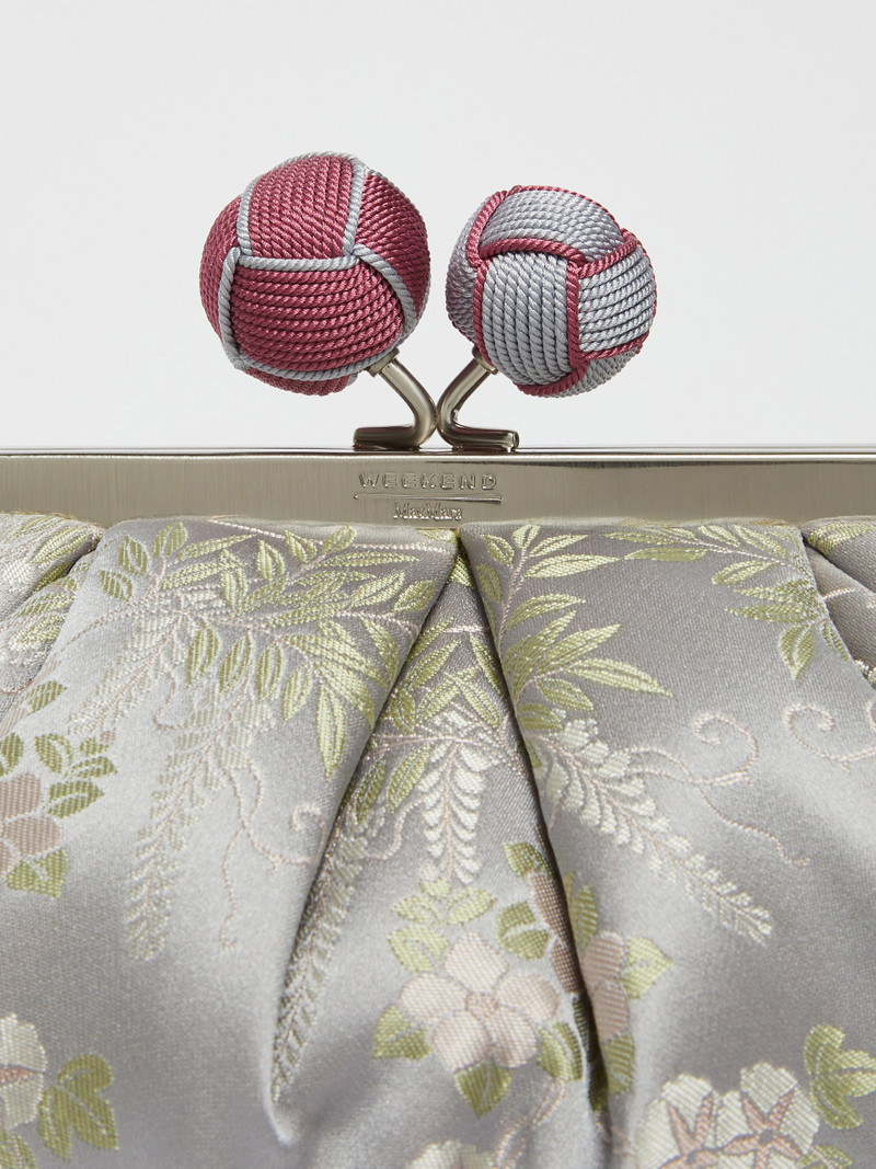 JPNTREASURESS2 Small jacquard silk Pasticcino Bag 5