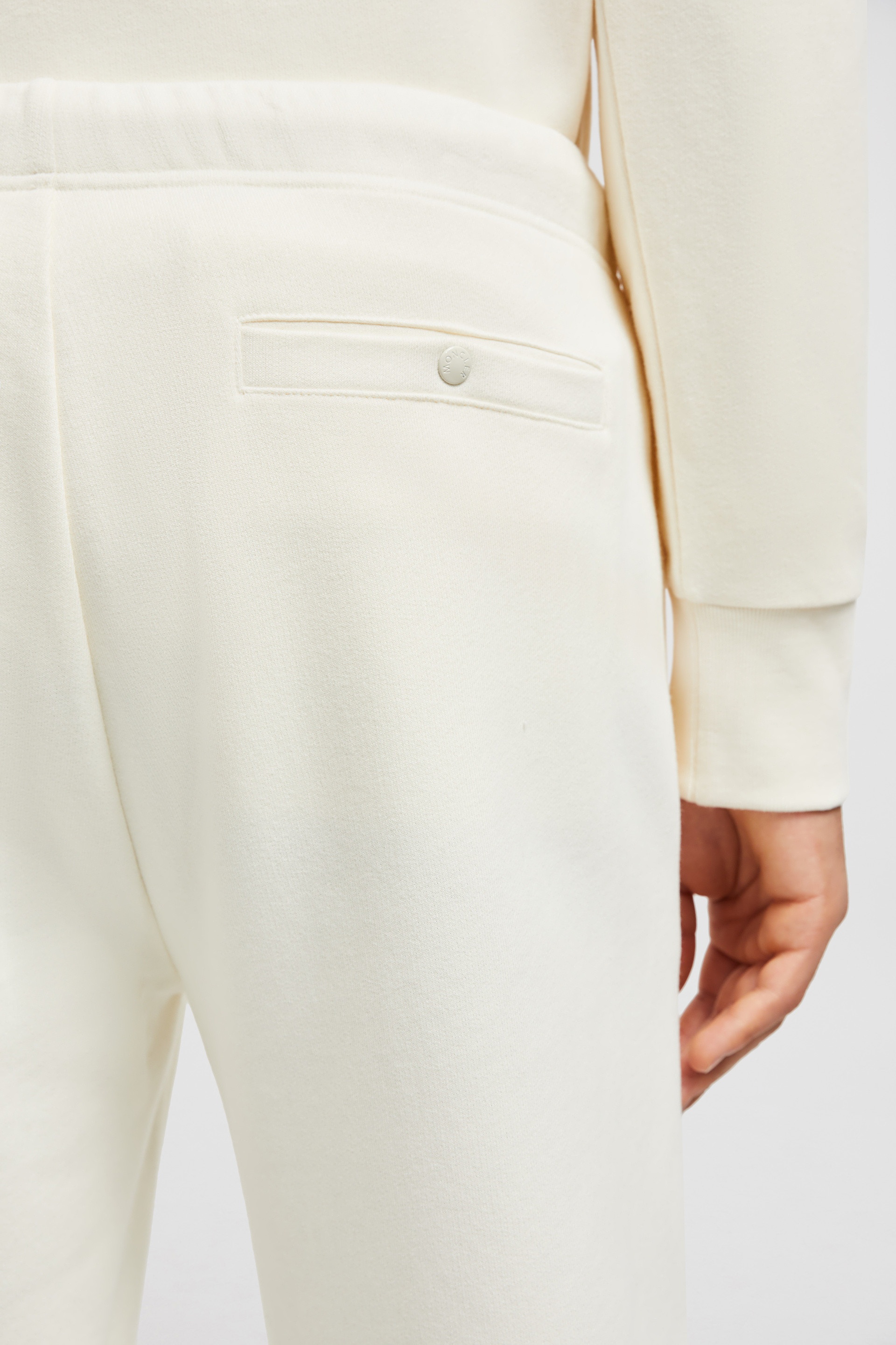 Logo Patch Cotton Sweatpants - 6