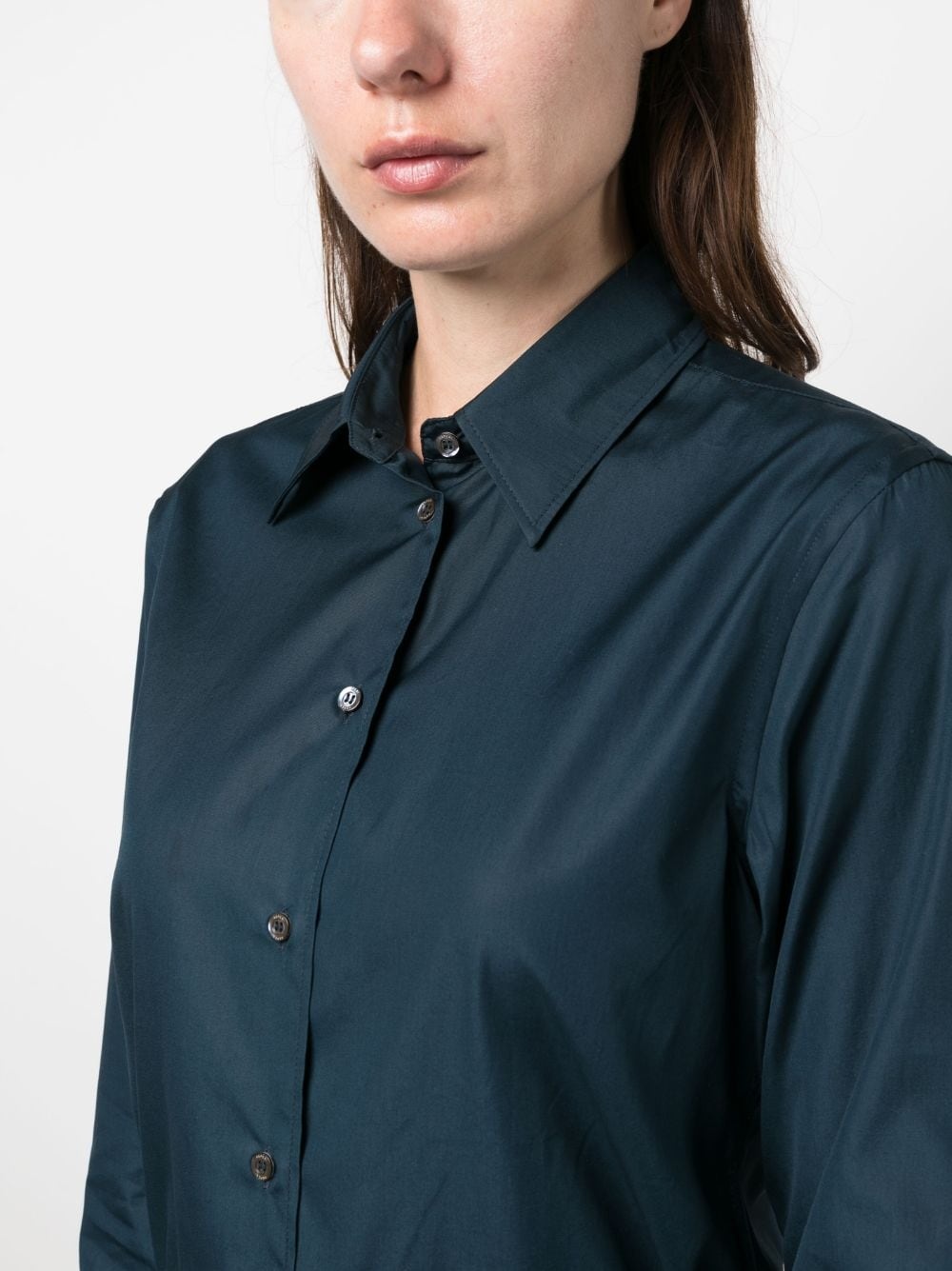 long-sleeved button-up shirt - 5
