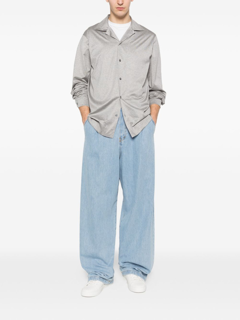 LARDINI buttoned long-sleeve shirt outlook