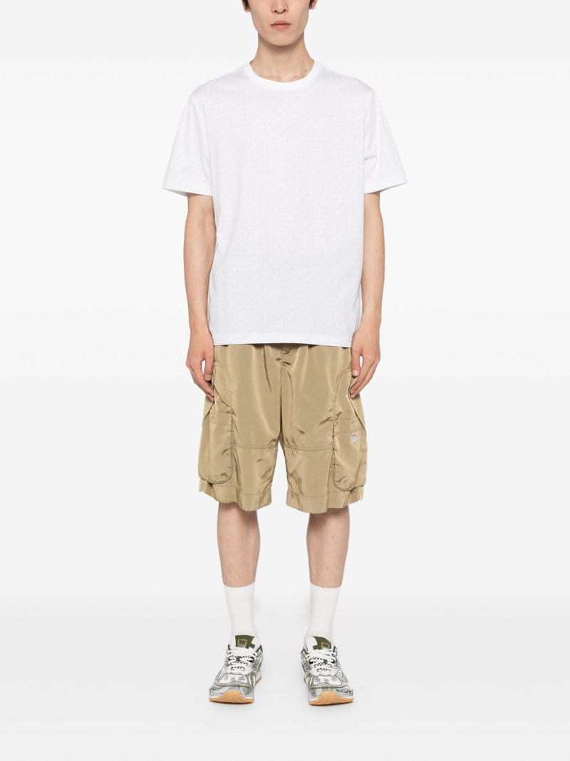 MICHAEL KORS monogram-print cotton T-shirt outlook