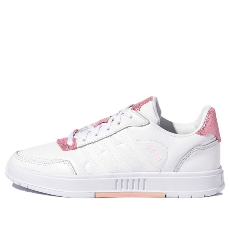(WMNS) adidas neo Courtmaster For White/Pink FY8661 - 1