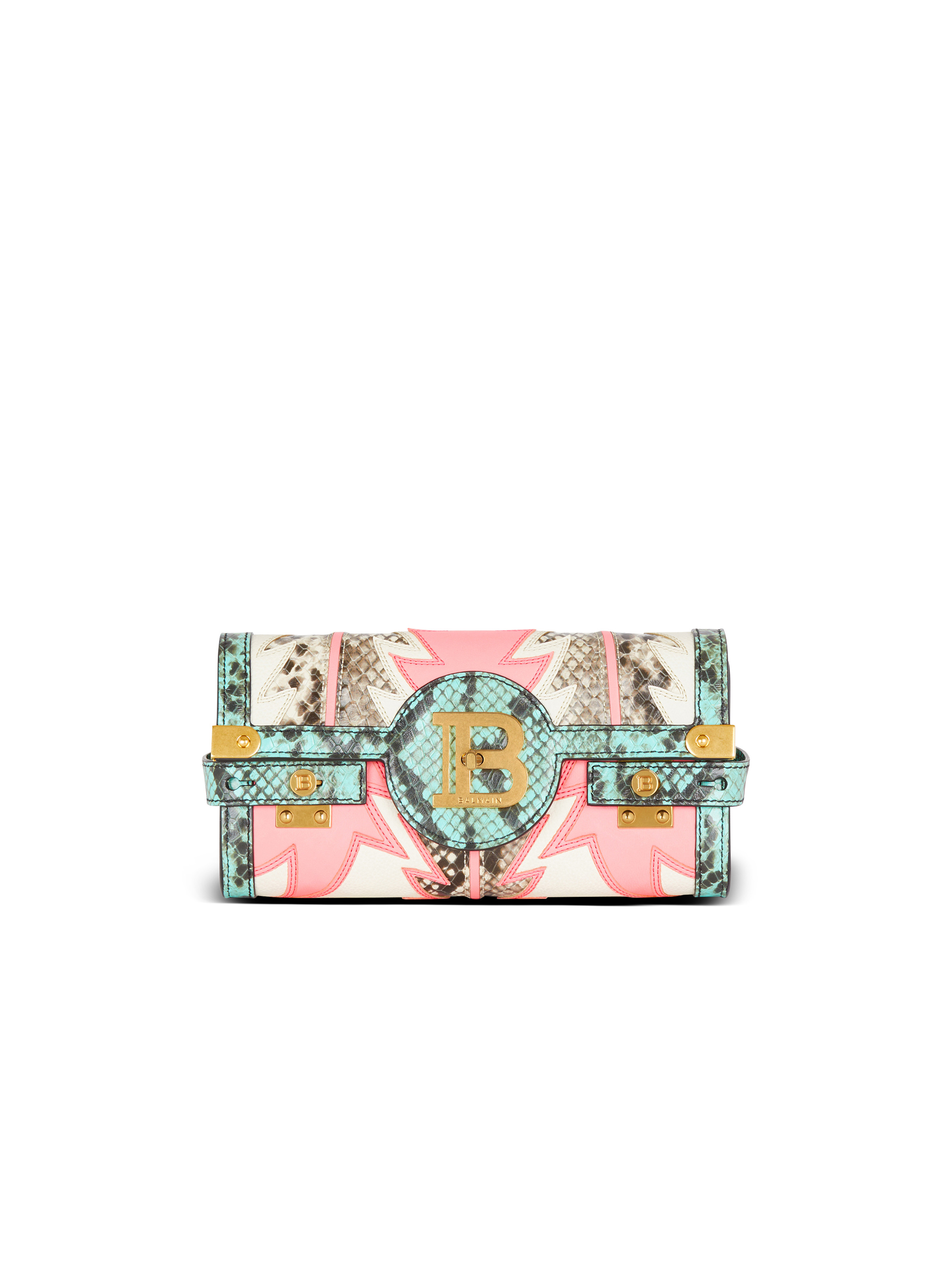 B-Buzz 23 Pouch patchwork leather clutch - 1