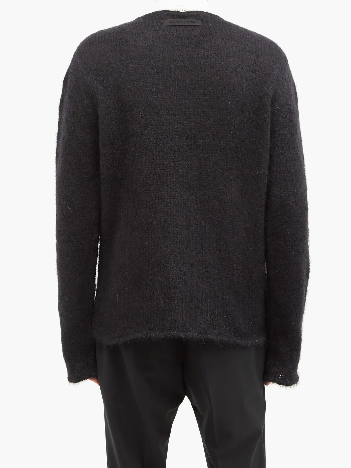 Crew-neck mohair-blend sweater - 5