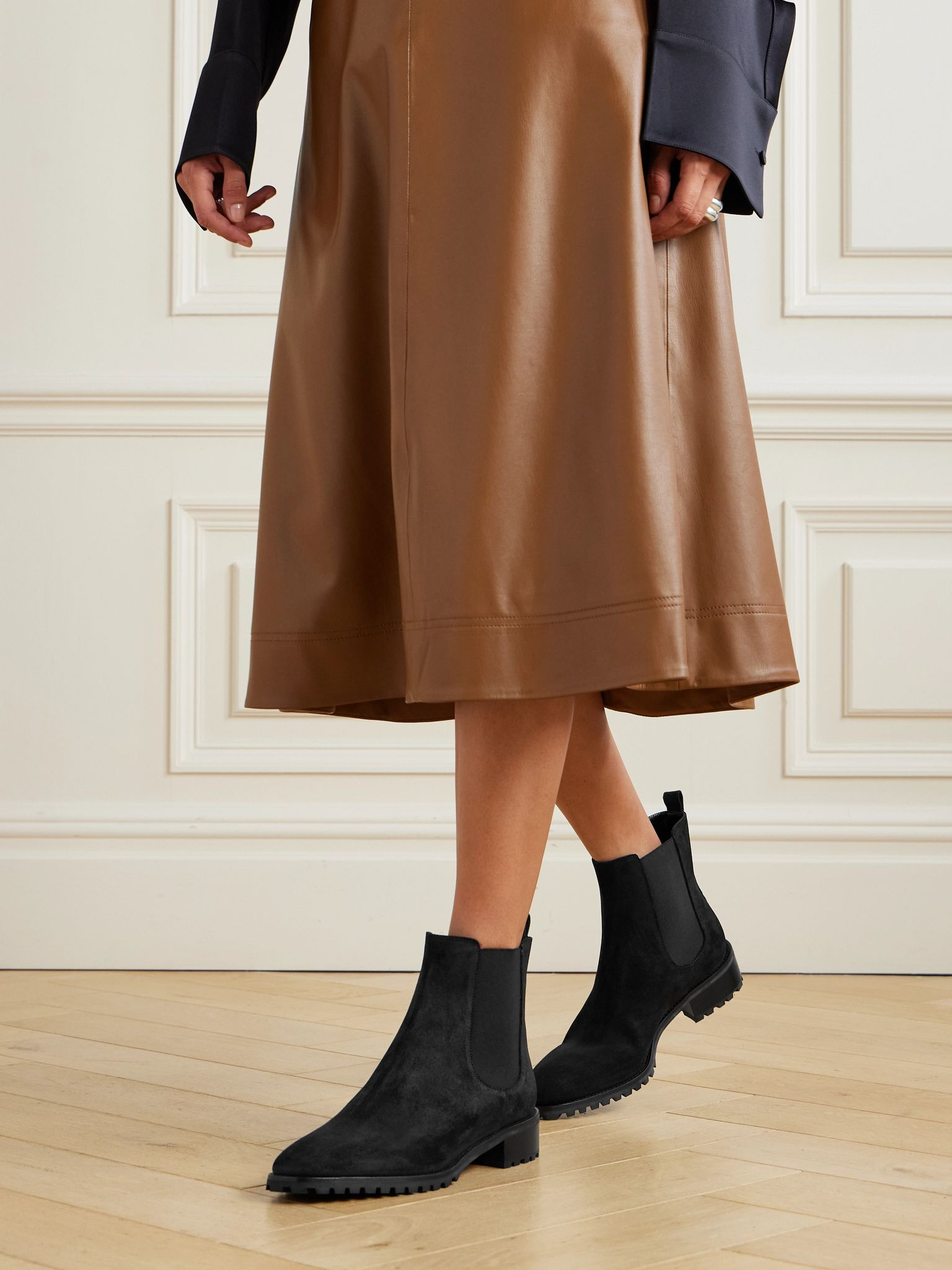 Chelata 30 suede Chelsea boots Black - 2