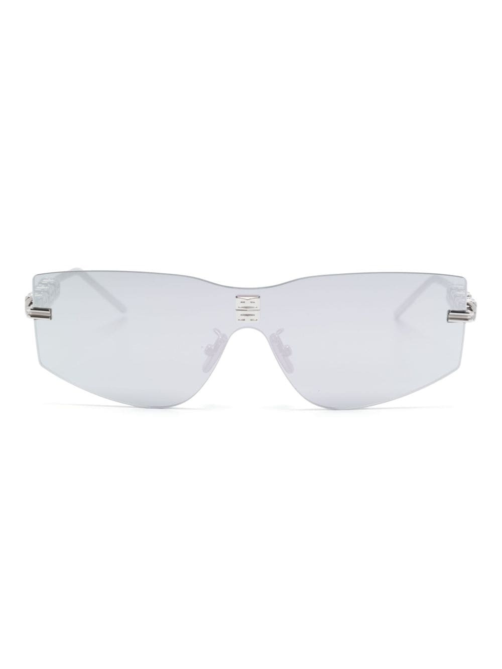 4G-logo detail rectangle sunglasses - 1