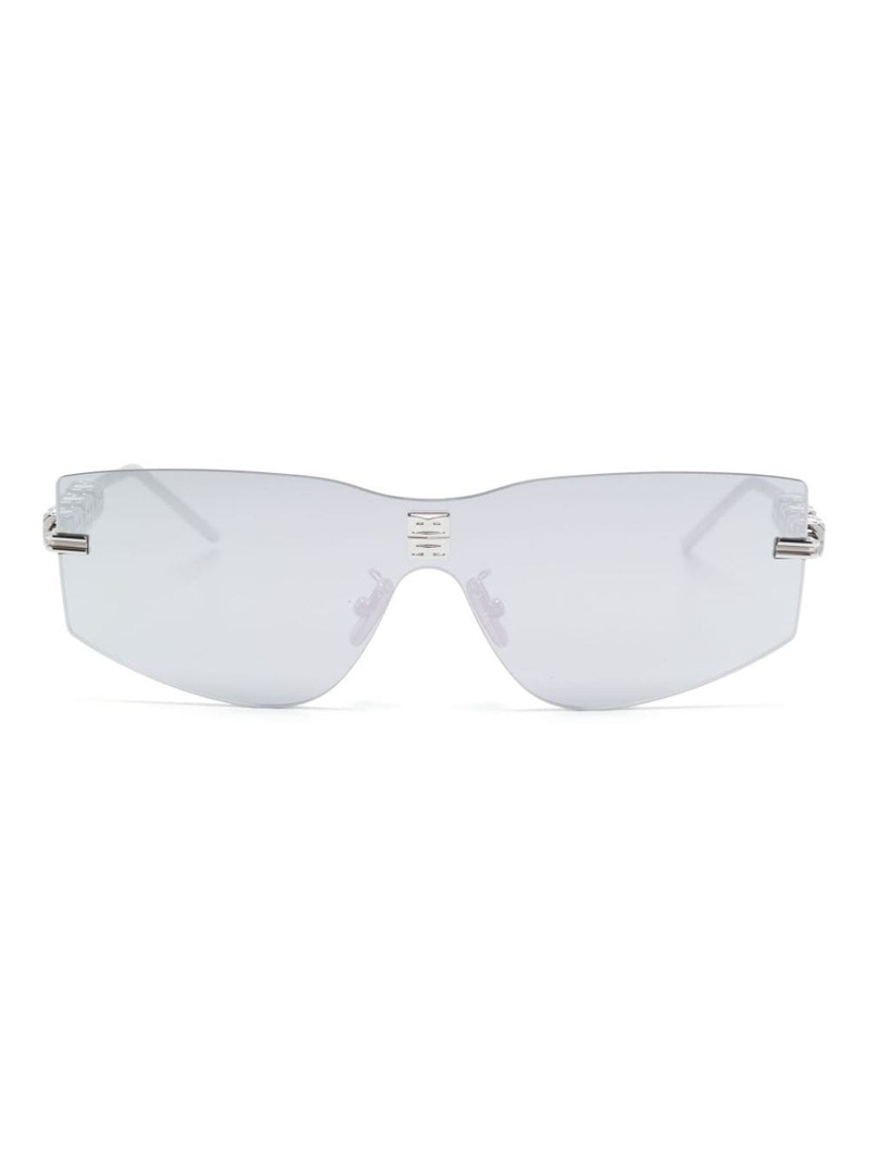 4G-logo detail rectangle sunglasses 1