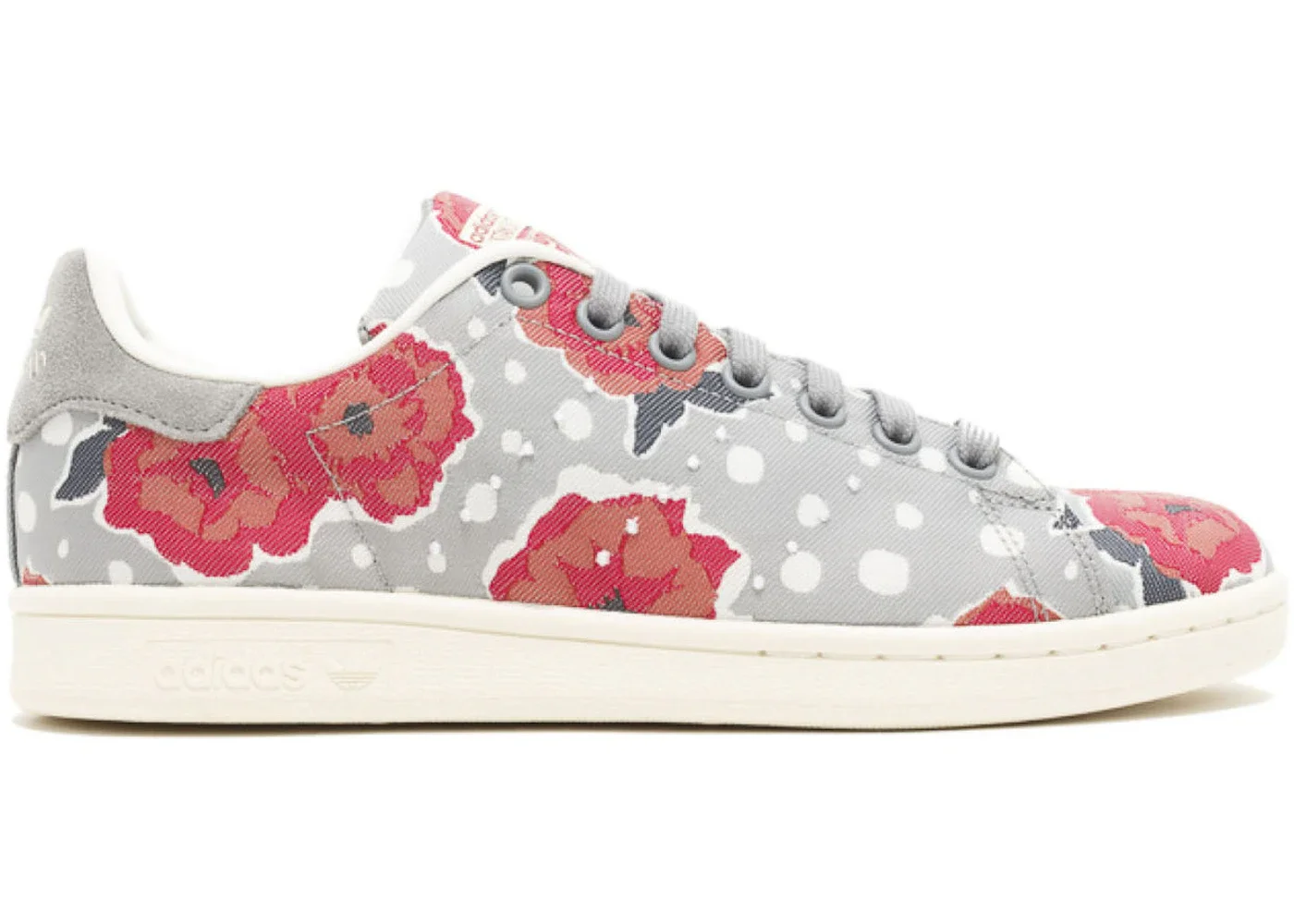 adidas Stan Smith Charcoal Grey Pink (Women's) - 1