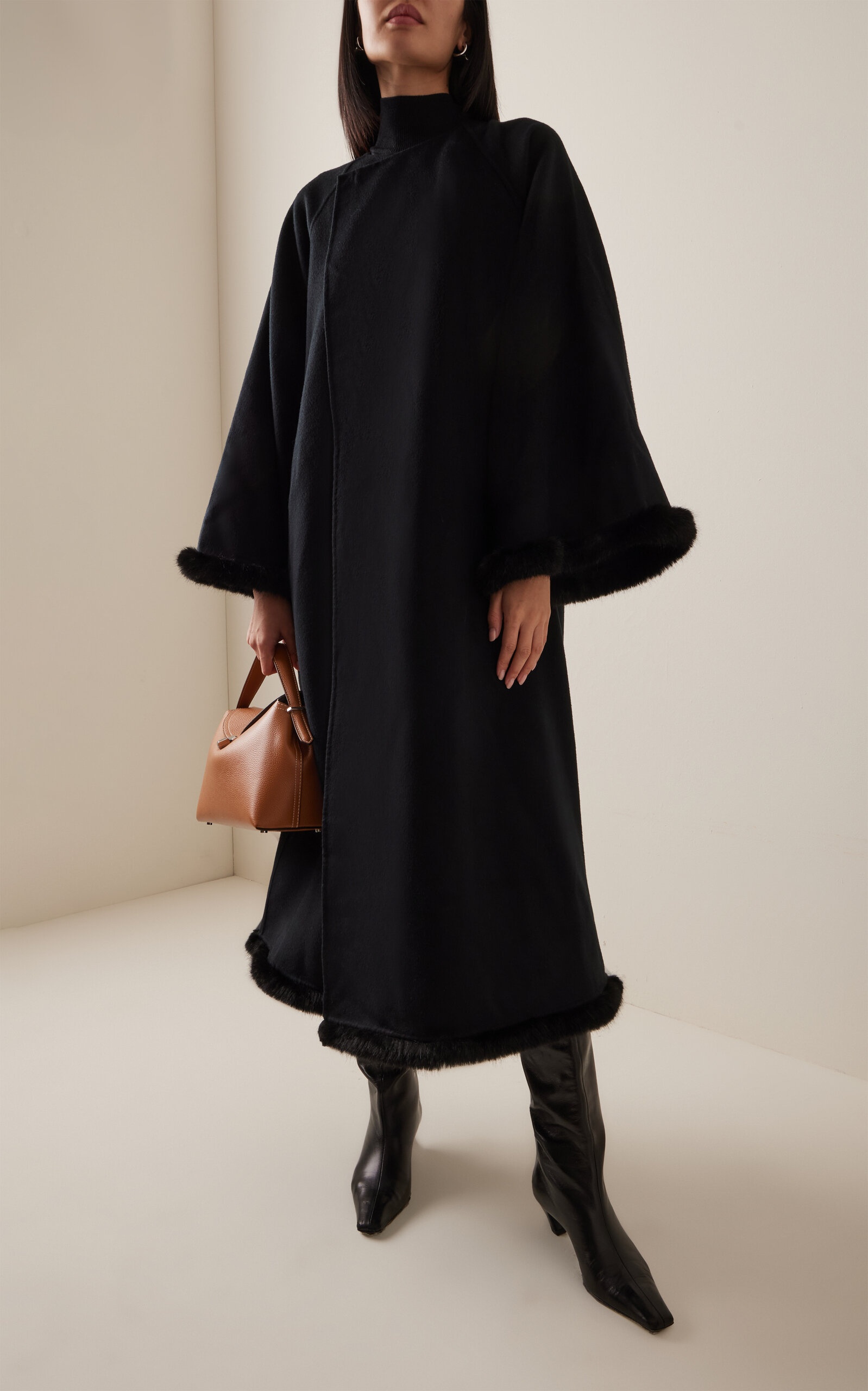 Exclusive Dalimas Wool Coat black - 3