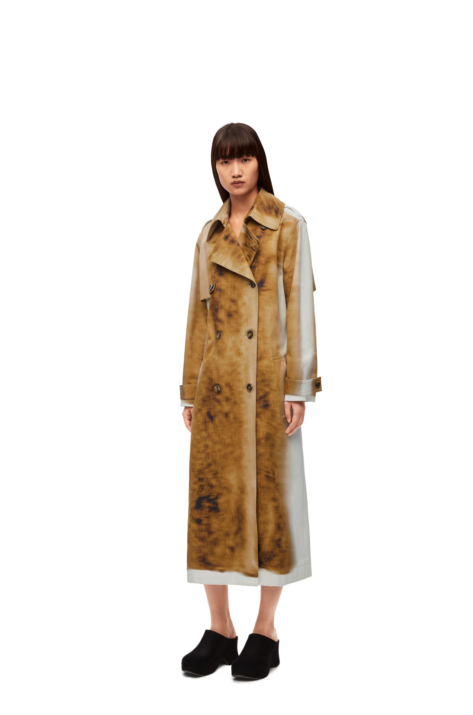 Trench coat in cotton - 3
