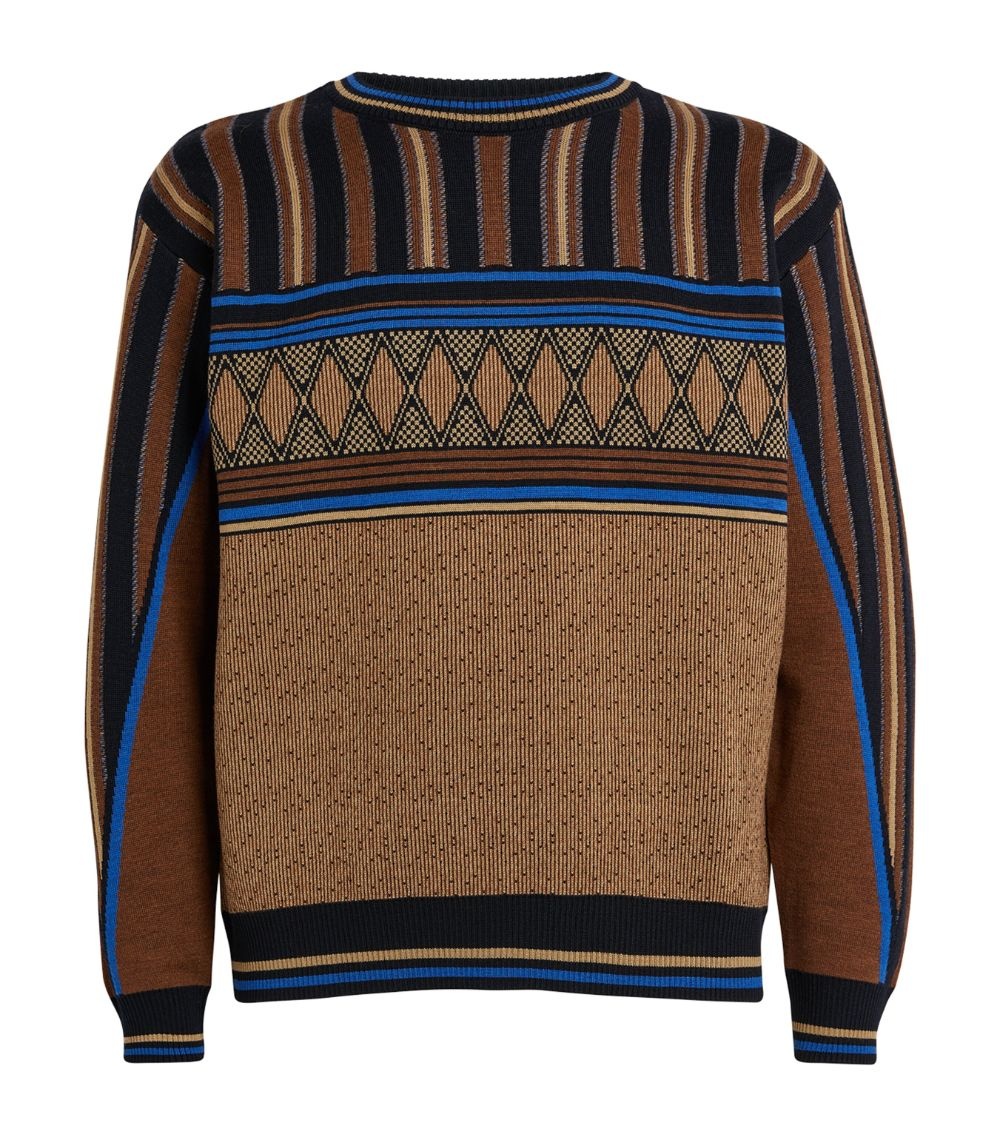 Wool Patterned Sweater - 1