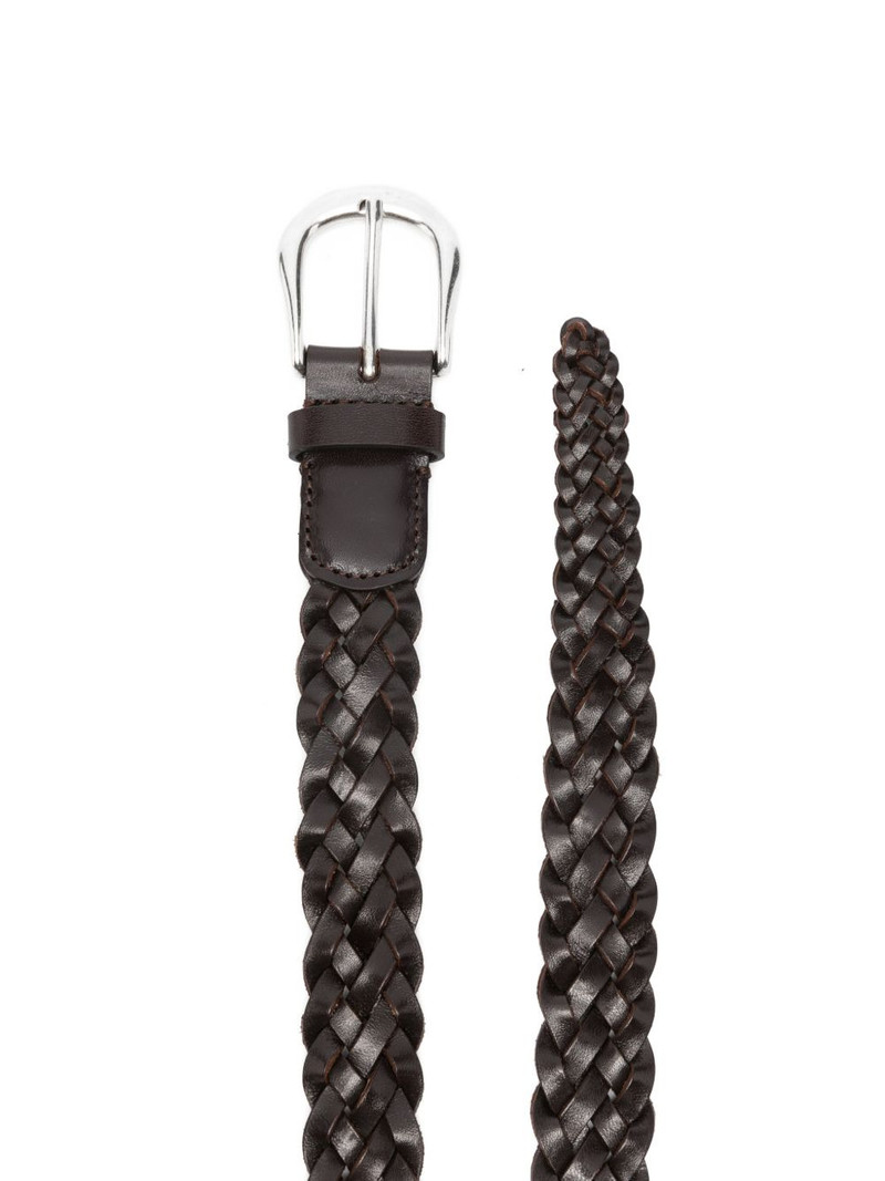 Studio Nicholson plaited leather belt outlook