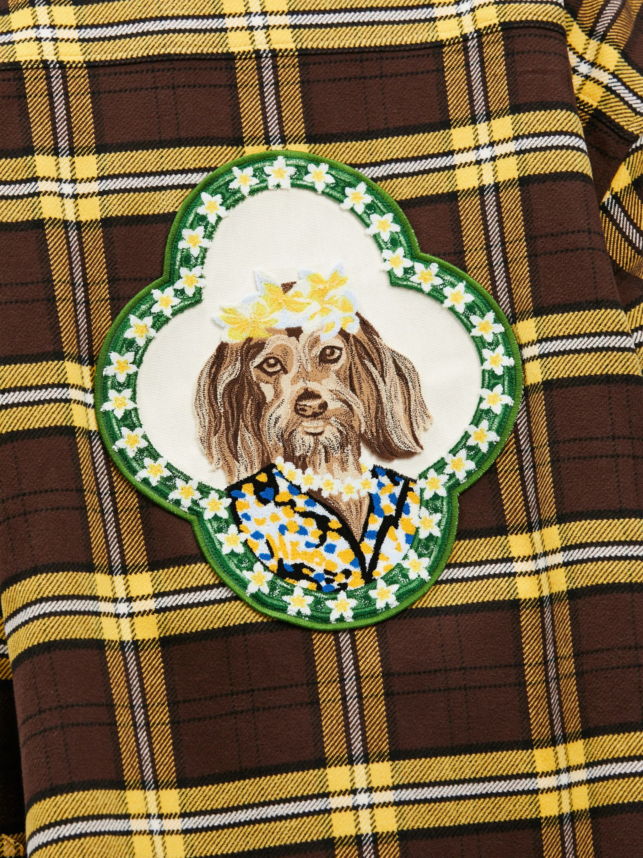 HAWAIIAN DOG CHECKED SHIRT - 6