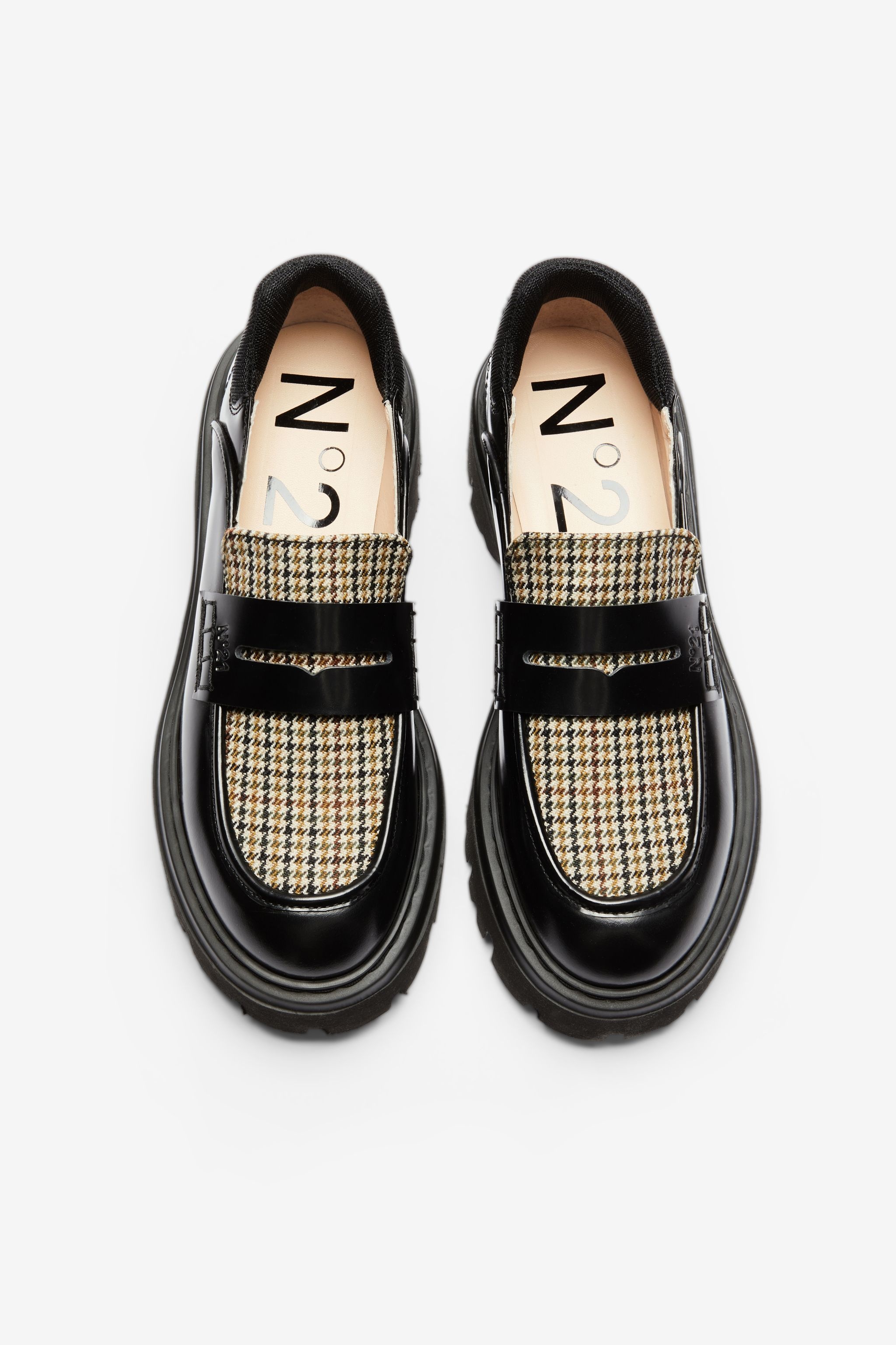 CHECKED LOAFERS - 2