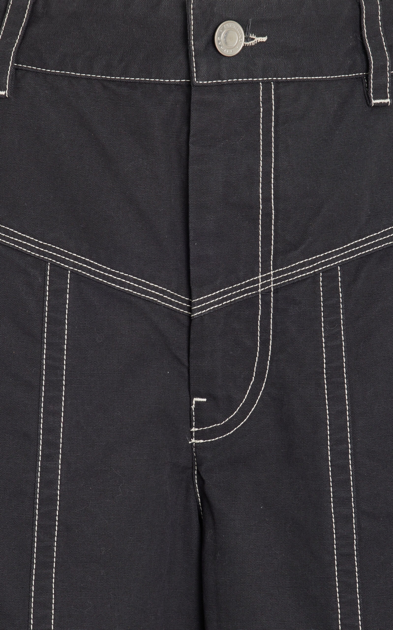 Denzel Cotton Pants black - 5