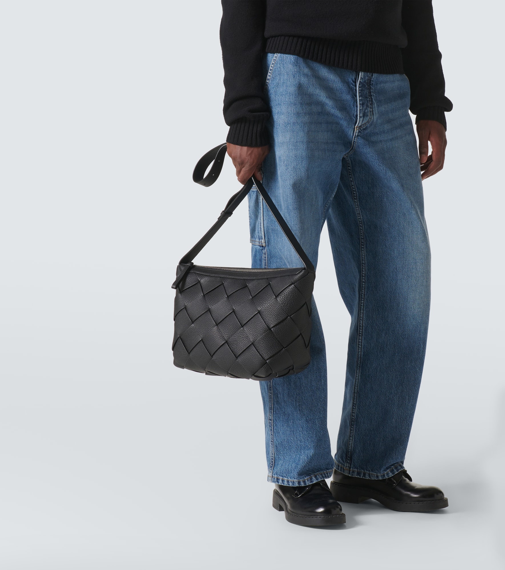 Bottega Veneta Diago Intreccio leather shoulder bag mytheresa