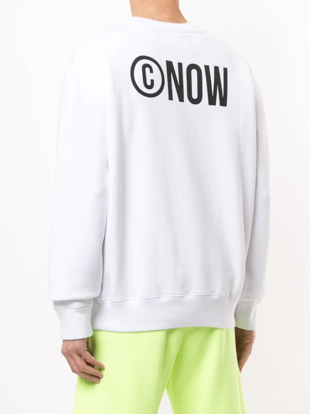 slogan-print sweatshirt - 4