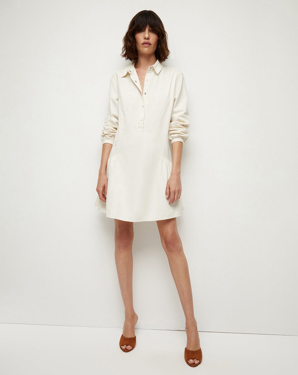 CHAIA DENIM DRESS - 5