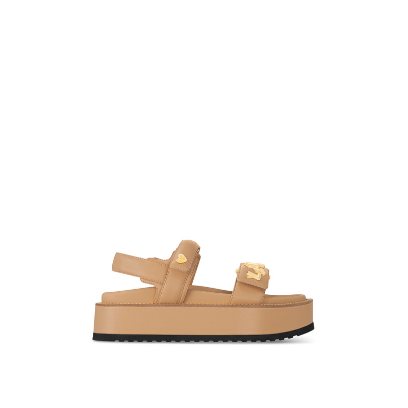 LV Sunset Platform Comfort Sandal 1