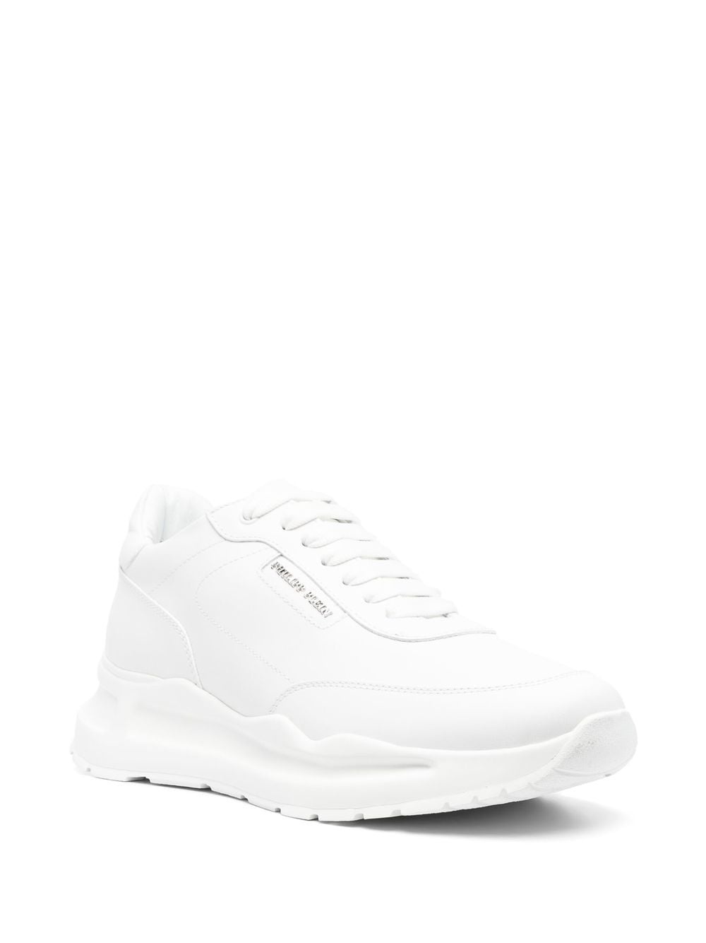 Runner leather low-top sneakers - 2