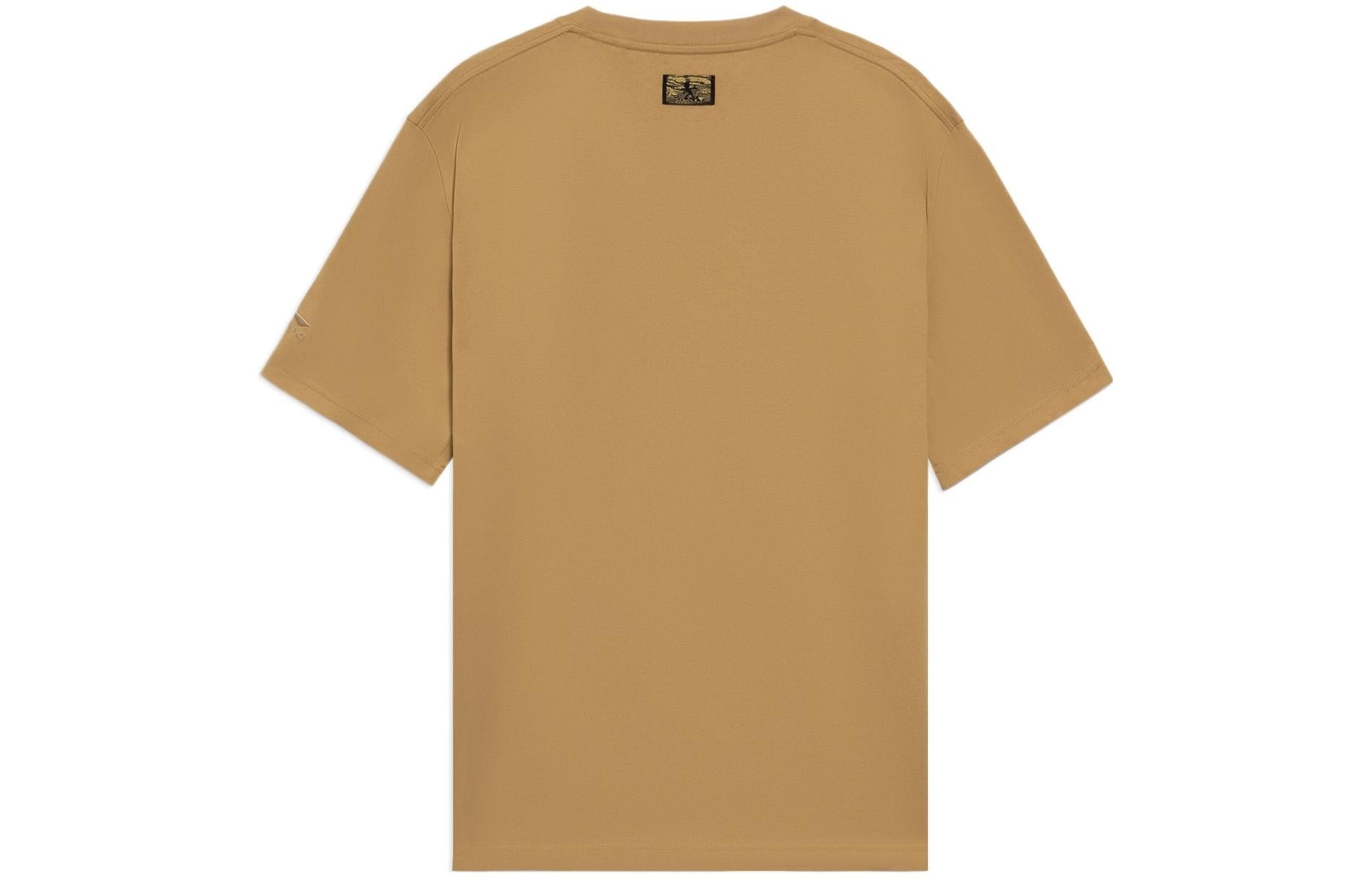 Li-Ning x Disney Pinocchio Graphic T-shirt 'Brown' AHSS453-9 - 2