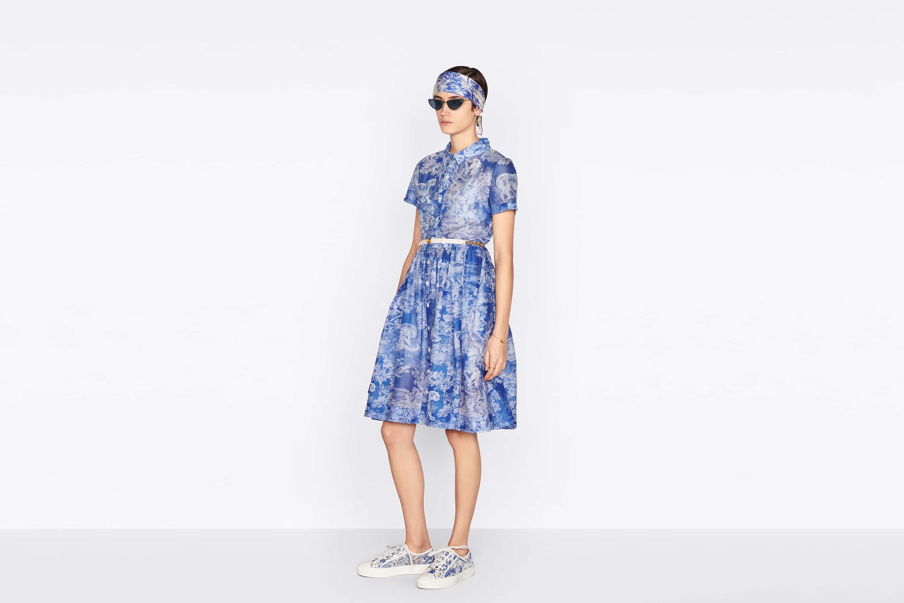 Dioriviera Mid-Length Shirt Dress - 5
