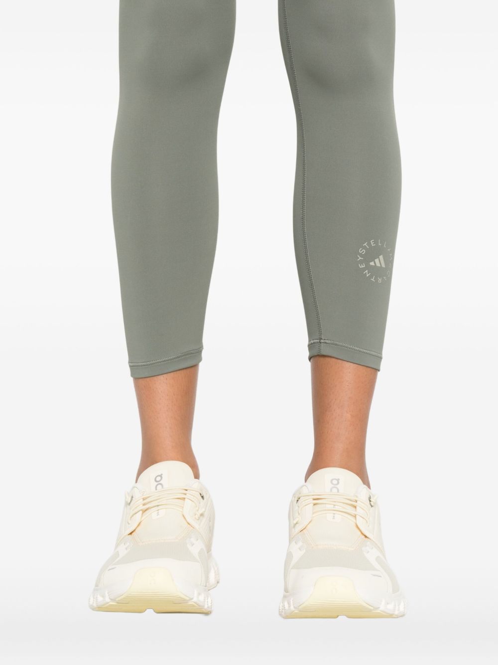 circular-panelled leggings - 5