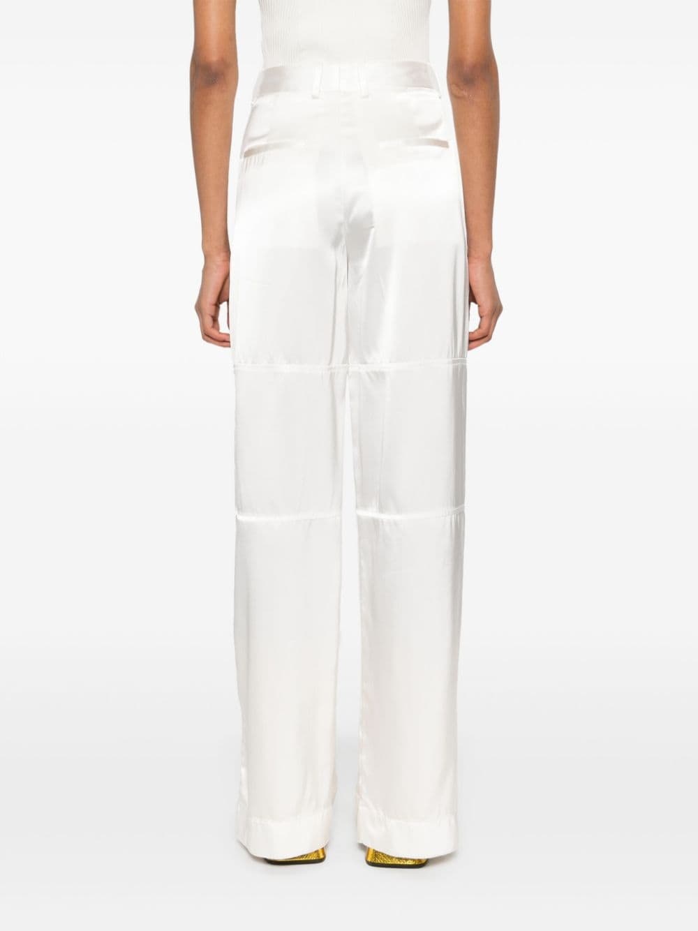 satin trousers - 4