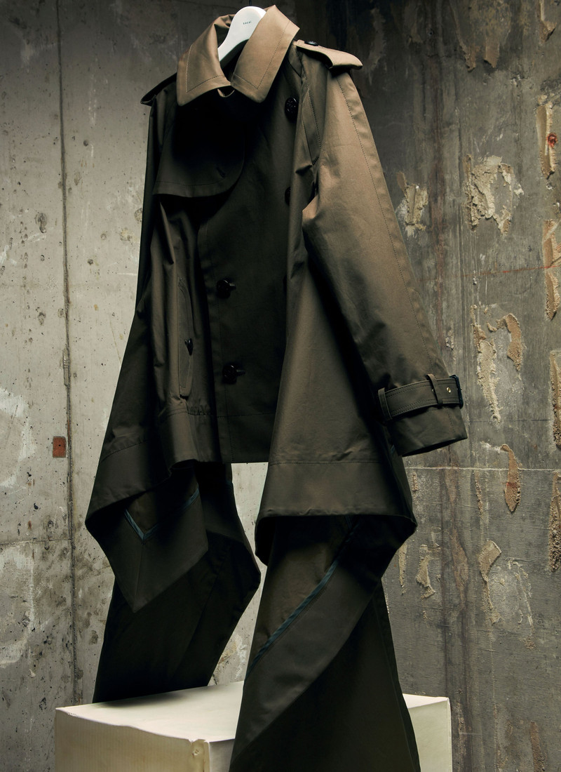 sacai Cotton Gabardine Jacket outlook