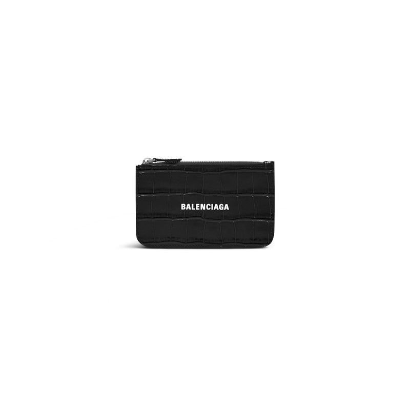 Women's Cash Large Long Coin And Card Holder in Black 1