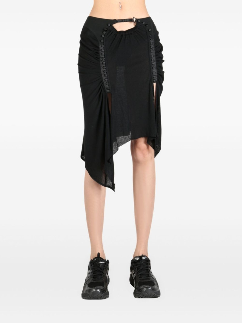 HYEIN SEO ruched mini skirt outlook