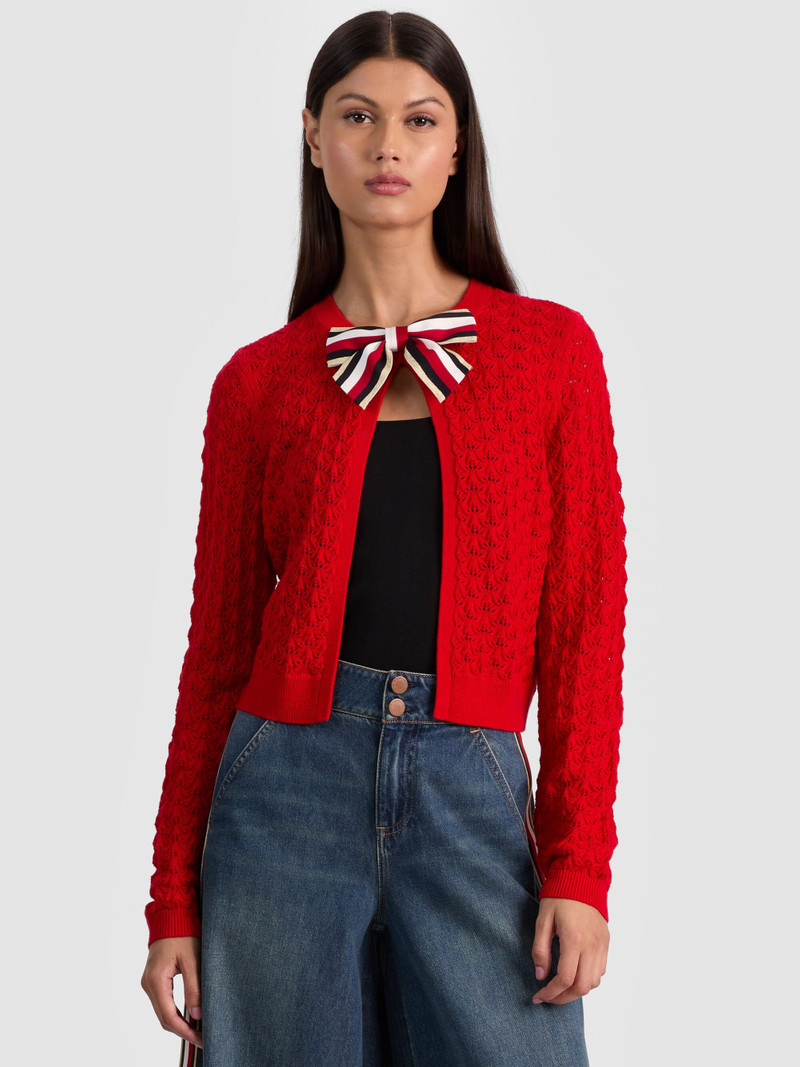 DOLLIE OPEN FRONT CARDIGAN 1