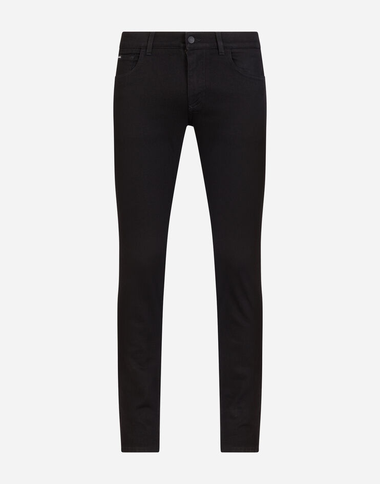 Black skinny stretch jeans - 3